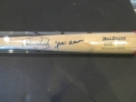 Hank Aaron Autographed Bat (Atlanta Braves )